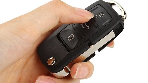 Carcasa cheie briceag ORIGINALA cu logo VW ,SKODA, SEAT 3 butoane