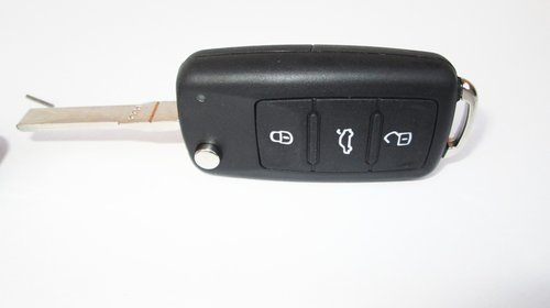 Carcasa cheie briceag ORIGINALA VW/Skoda tip nou