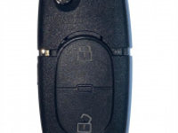 Carcasa cheie briceag pentru Audi 2 butoane cu locas pentru baterie