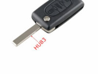 Carcasa cheie briceag pentru Fiat 3 but cu locas pt baterie lamela HU83