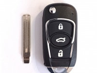 Carcasa cheie briceag pentru Hyundai 3 butoane lamela toy 48