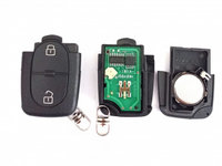 Carcasa cheie completa pentru Audi 2 butoane cu electronica