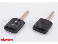 Carcasa Cheie Contact Cu Cheie Pentru Nissan Juke / Micra / Navara / Qashqai / X-Trail, 2 Butoane