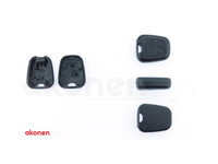 Carcasa cheie contact pentru citroen berlingo / c1 / c2 / c3 / c5 / saxo / xsara picasso, 2 butoane, fara cheie UNIVERSAL Universal #6 004CT002