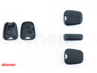 CARCASA CHEIE CONTACT PENTRU CITROEN BERLINGO / C1 / C2 / C3 / C5 / SAXO / XSARA PICASSO, 2 BUTOANE, FARA CHEIE