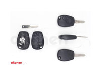 Carcasa cheie contact pentru dacia logan / sandero 2 butoane, cu cheie UNIVERSAL Universal #6 004RN008