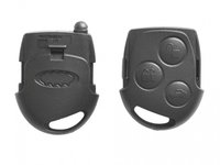 Carcasa Cheie Contact Pentru Ford C-max / Fiesta / Focus / Fusion / Ka / Mondeo / S-max, 3 Butoane, Fara Cheie Akonen 004FD001