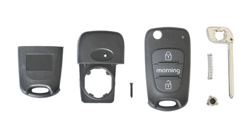 Carcasa cheie contact pentru kia ceed' / ceed' pro / morning / picanto / sportage, 3 butoane, cu cheie 54148