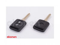 Carcasa cheie contact pentru nissan juke / micra / navara / qashqai / x-trail, 2 butoane, cu cheie UNIVERSAL Universal #6 004NI003