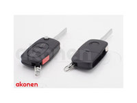 Carcasa cheie contact pentru skoda fabia / octavia, 3+1 butoane, cu cheie UNIVERSAL Universal #6 004VW018