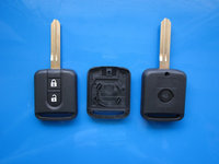 Carcasa cheie Nissan 2 butoane cu lamela