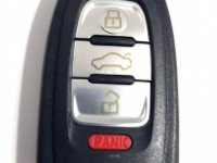 Carcasa cheie pentru Audi smart 3+1 buton de panica