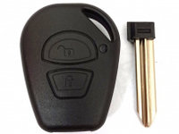 Carcasa cheie pentru Fiat 2 butoane negru