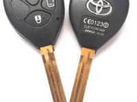 Carcasa cheie pentru Toyota 3 butoane lamela toy 43