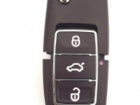 Carcasa cheie pentru VW 3 butoane maro pas cvw023