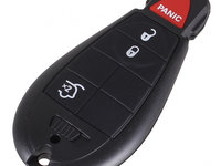 Carcasa Cheie Smartkey Jeep 3 Butoane + Buton Panica CJE 002