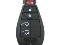 Carcasa Cheie Smartkey Jeep 4 Butoane + Buton Panica CJE 001