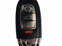 Carcasa cheie smartkey pentru VW cu 3 but 745/C4 cu lamela de urgenta cvw105