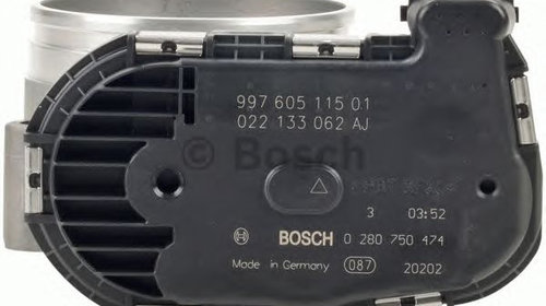 Carcasa clapeta PORSCHE 911 (996) - OEM - BOS