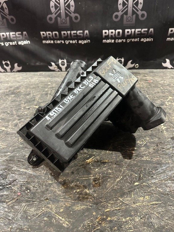 Carcasa filtru aer Airbox 1.9 tdi BKC BXE BJB BLS . Golf 5 Passat B6 Octavia 2 Seat Leon Touran Audi - Cod 1K0 - imagine 1