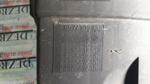 Carcasa filtru aer originala Peugeot 206 cod piesa : 9657430580