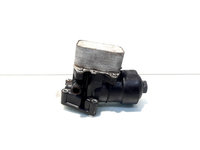 Carcasa filtru ulei cu racitor ulei, cod 03L115389C, 03L117021C, Audi A3 (8P1), 1.6 TDI, CAY (idi:530648)