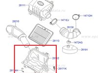 Carcasa inferioara filtru aer Hyundai i10