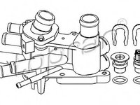 Carcasa termostat 109 067 TOPRAN pentru Vw Golf