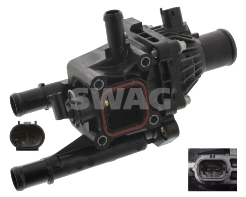 Carcasa termostat Swag OPEL MOKKA / MOKKA X (J13) 2012-2018 - 40 93 9145