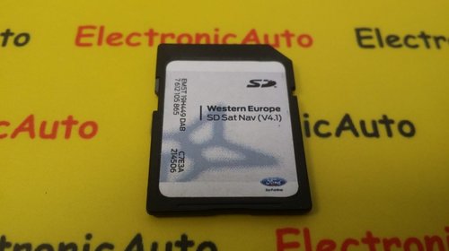 Card Navigatie Ford Ranger, EM5T19H449DAB, 76