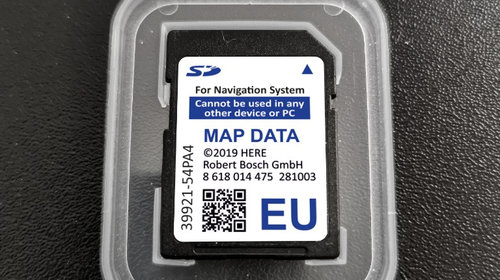 CARD ORIGINAL SUZUKI NAVIGATIE SLDA EUROPA + ROMANIA 2019