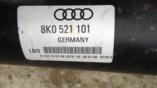 Cardan Audi A4 8k 2.0 tdi din 2010 cod 8K0521101 8K0 521 101