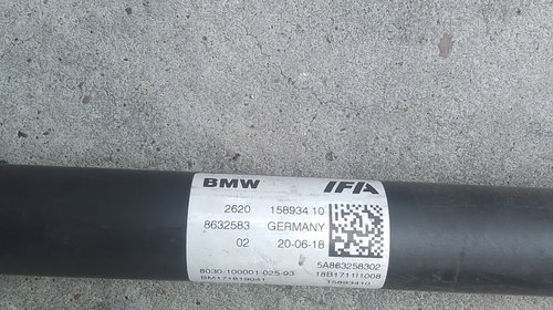 Cardan fata BMW X3 G01 2.0 Motorina 2018, 8632583