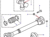 Cardan fata Defender SPIDAN FRC8390