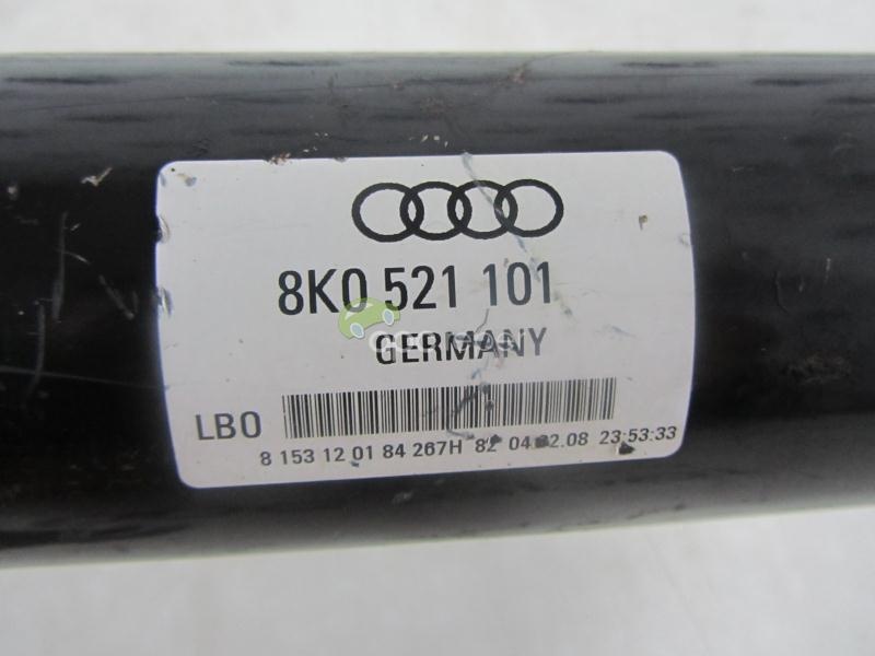 Cardan Arrière Neuf Pour Audi A4 B8 (8K) 6 Vitesses - Réf 8K0521101 - Marque CPP