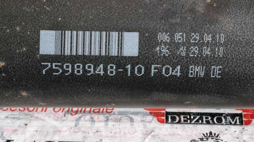 Cardan original BMW Seria 7 F04 750i Active Hybrid N63 4.4 Biturbo cod piesa : 7598948