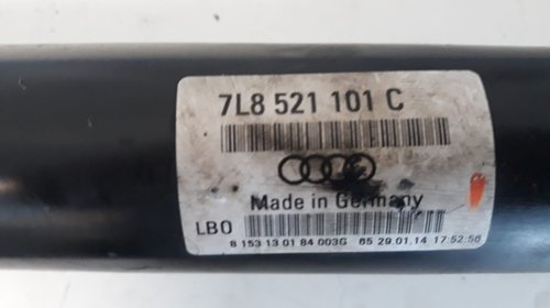 Cardan Original mic Audi Q7 4L / VW Touareg 7P cod 7L8521101C 7L8 521 101 C