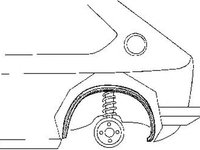 Carenaj roata OPEL ASTRA G combi F35 VAN WEZEL 3742347