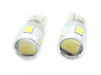 Carguard Set 2 Buc Led Pentru Iluminat Interior/ Portbagaj T10 CLD013