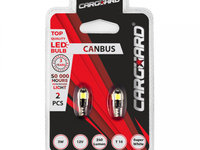 Carguard Set 2 Buc Led Pentru Iluminat Interior/ Portbagaj T10 CAN113