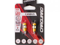 Carguard Set 2 Buc Led Pentru Interior/Portbagaj T10 CAN130