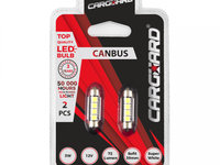 Carguard Set 2 Buc Led Sofit Plafoniera C5W CAN107