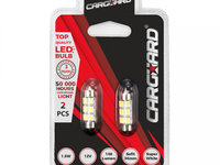 Carguard Set 2 Buc Led Sofit Plafoniera C5W CLD015