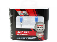 Carguard Set De 2 Becuri Halogen H1 +100% Intensitate Long Life BHA021