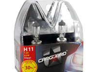 Carguard Set De 2 Becuri Halogen H11 +30% Intensitate BHA007