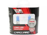 Carguard Set De 2 Becuri Halogen H3 +100% Intensitate Long Life BHA022