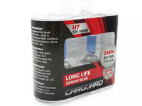 Carguard Set De 2 Becuri Halogen H7 100W +130% Intensitate Long Life BHA034