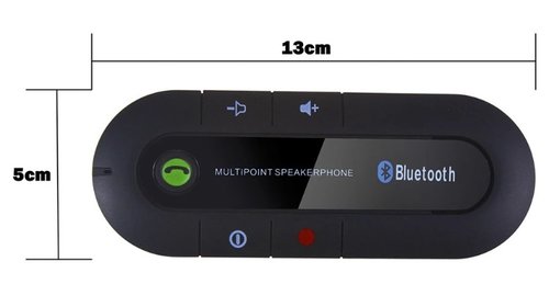 CarKit Bluetooth parasolar auto: ClearSound S10 pt Iphone / Android