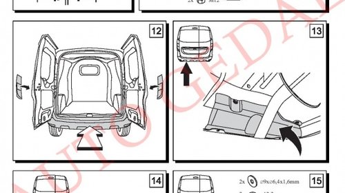 CARLIG DE REMORCARE DACIA DOKKER COD:G/006