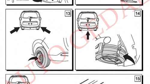 CARLIG DE REMORCARE DACIA LODGY COD:G/007